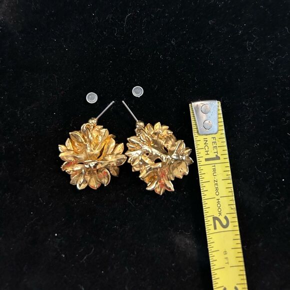 22 Karate dipped Parsley leaves earrings - Picture 5 of 6